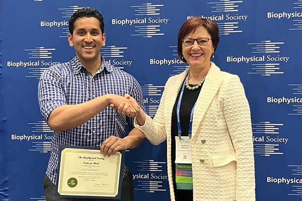ChE PhD Student Receives Travel Award at Biophysical Society 2025