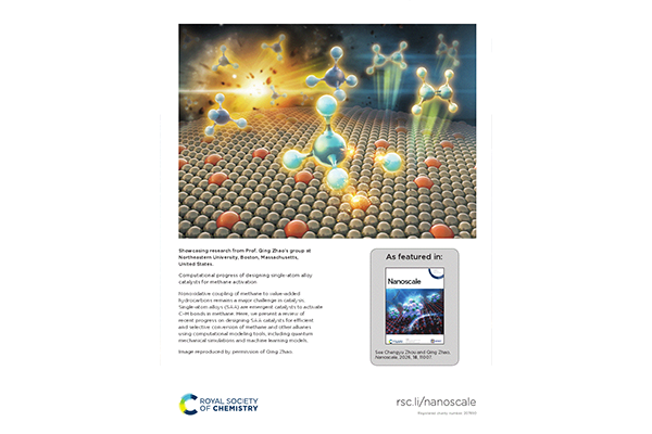Image for Zhao’s Research Featured on Cover of Nanoscale